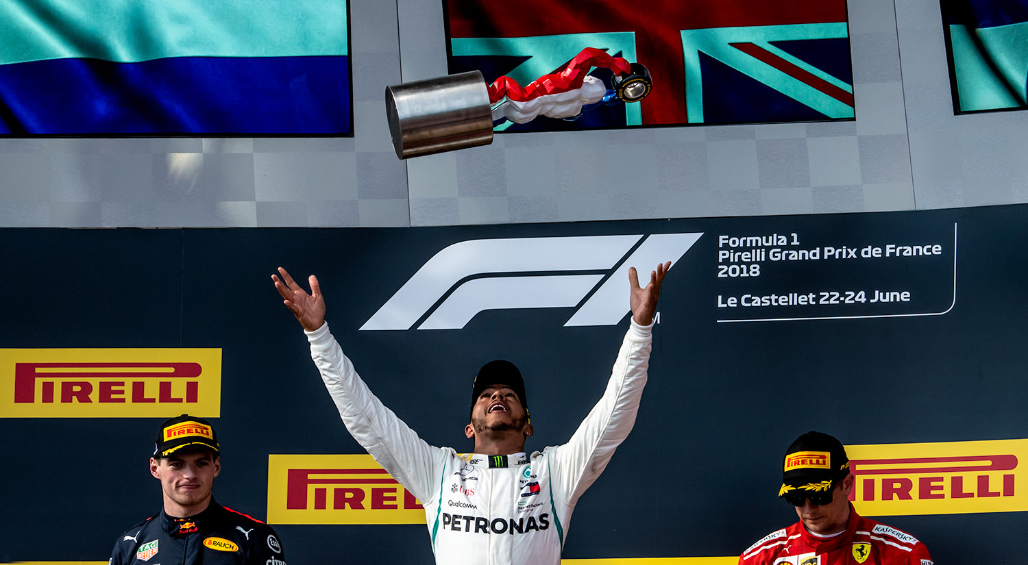 Lewis Hamilton - Mercedes, Circuit Paul Ricard,  2018