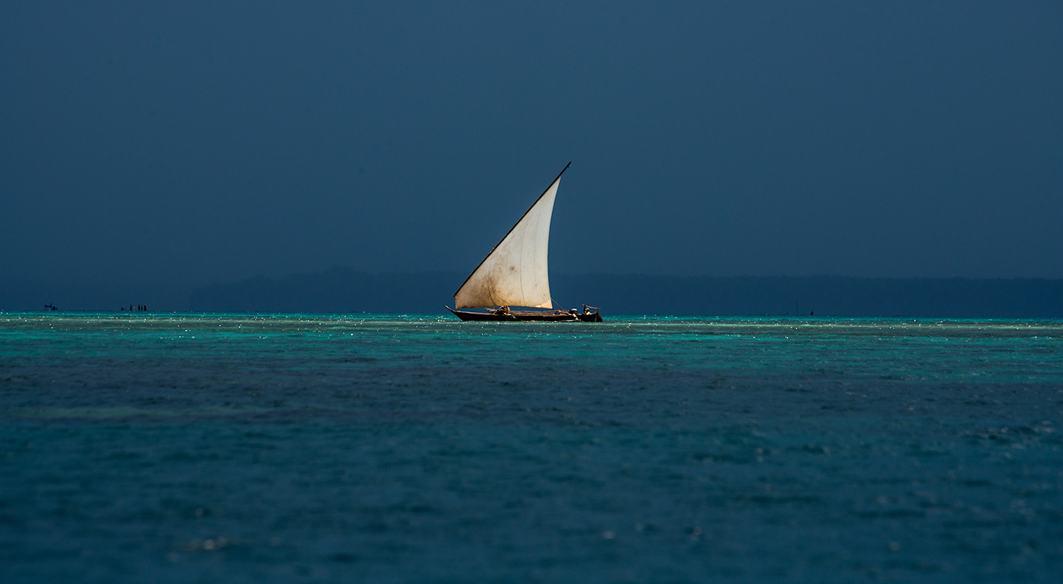 A dhow, Zanzibar