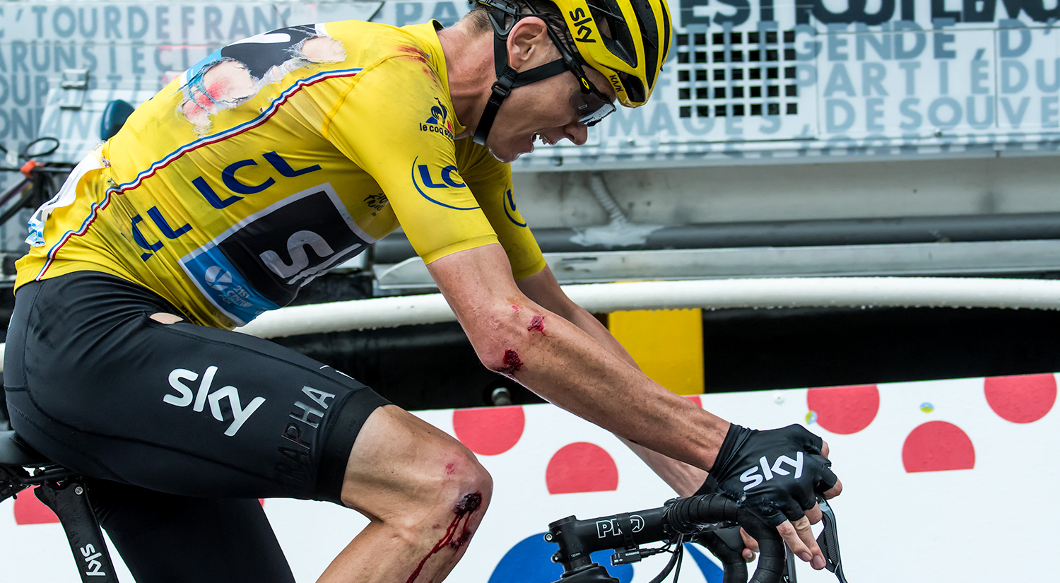 Chris Froome, Team Sky. Stage 19