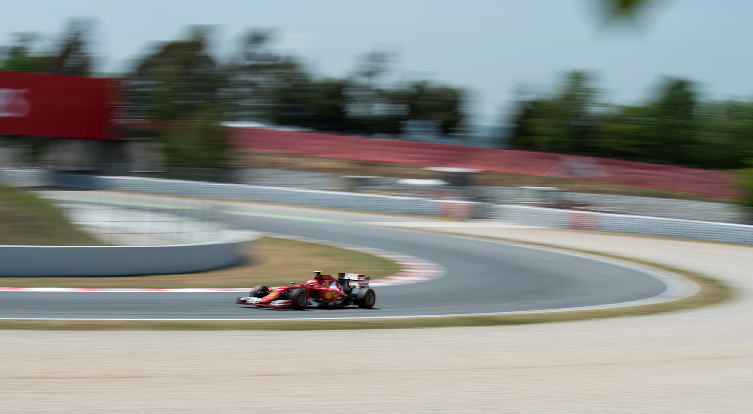 Daniel Ricciardo & Sebastian Vettel,  Circuit de Catalunya, Barcelona, Spain, 2014