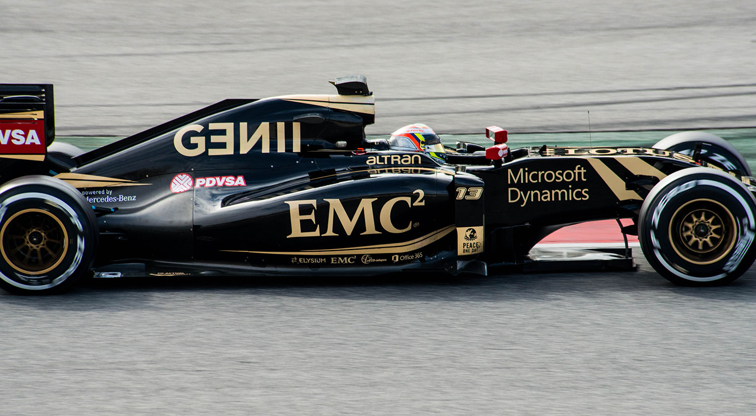 Pastor Maldonado - Lotus, Winter Testing,  Circuit de Catalunya, Barcelona, Spain, 2015