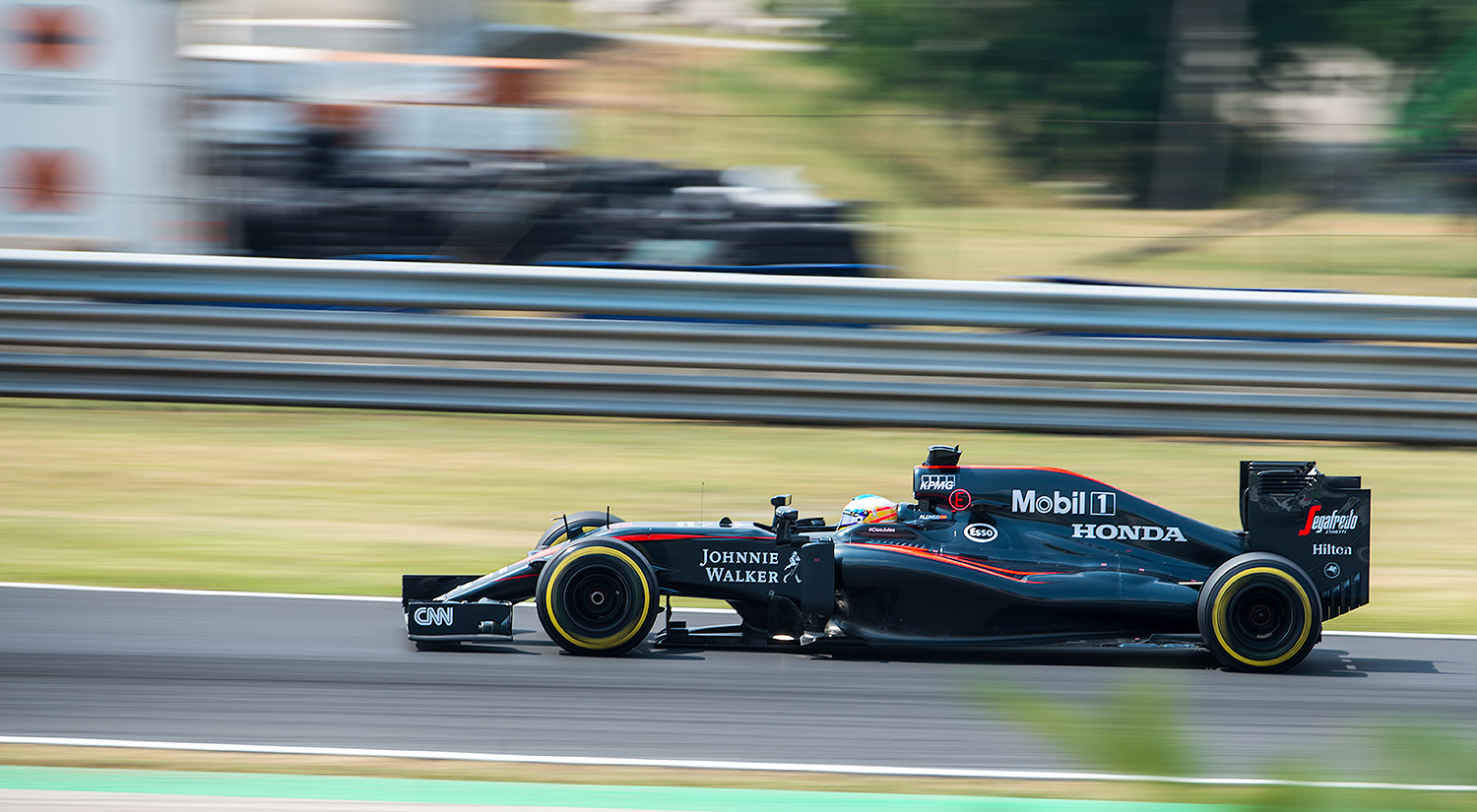 Fernando Alonso - McLaren Honda, Hungaroring, Hungary, 2015