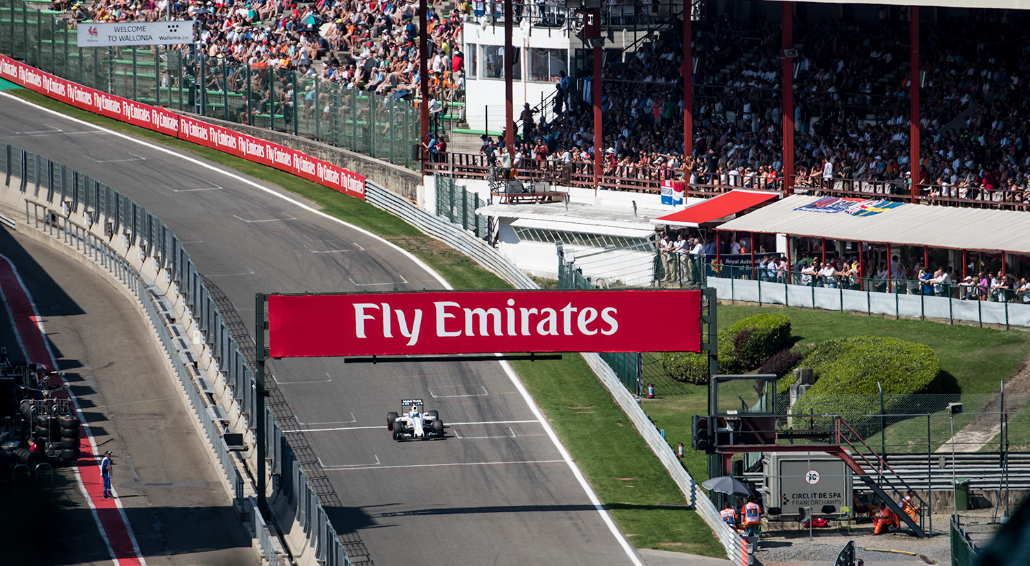 Valtteri Bottas - Williams, Spa-Francorchamps, 2016