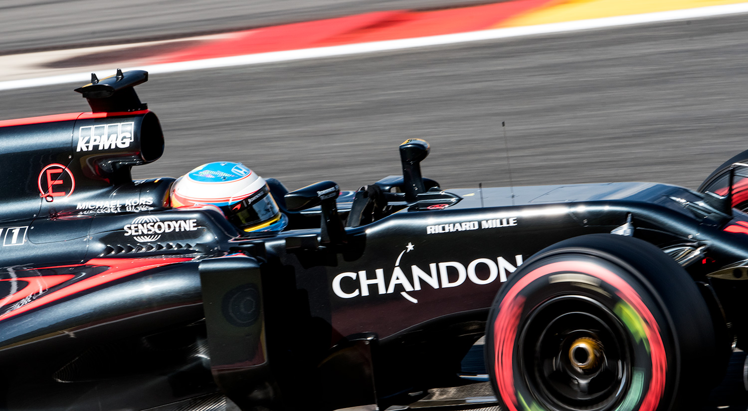 Fernando Alonso - McLaren Honda, Spa-Francorchamps, 2016