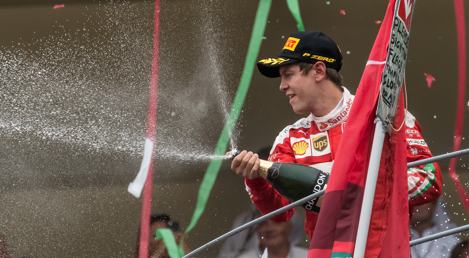 Sebastian Vettel - Ferrari, Monza,  2016