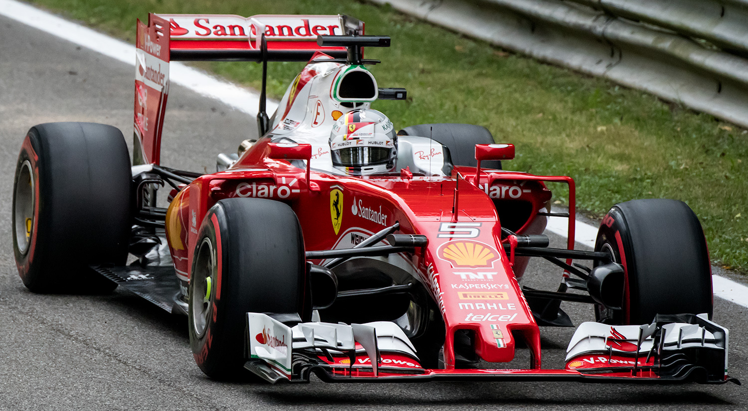 Sebastian Vettel - Ferrari, Monza,  2016