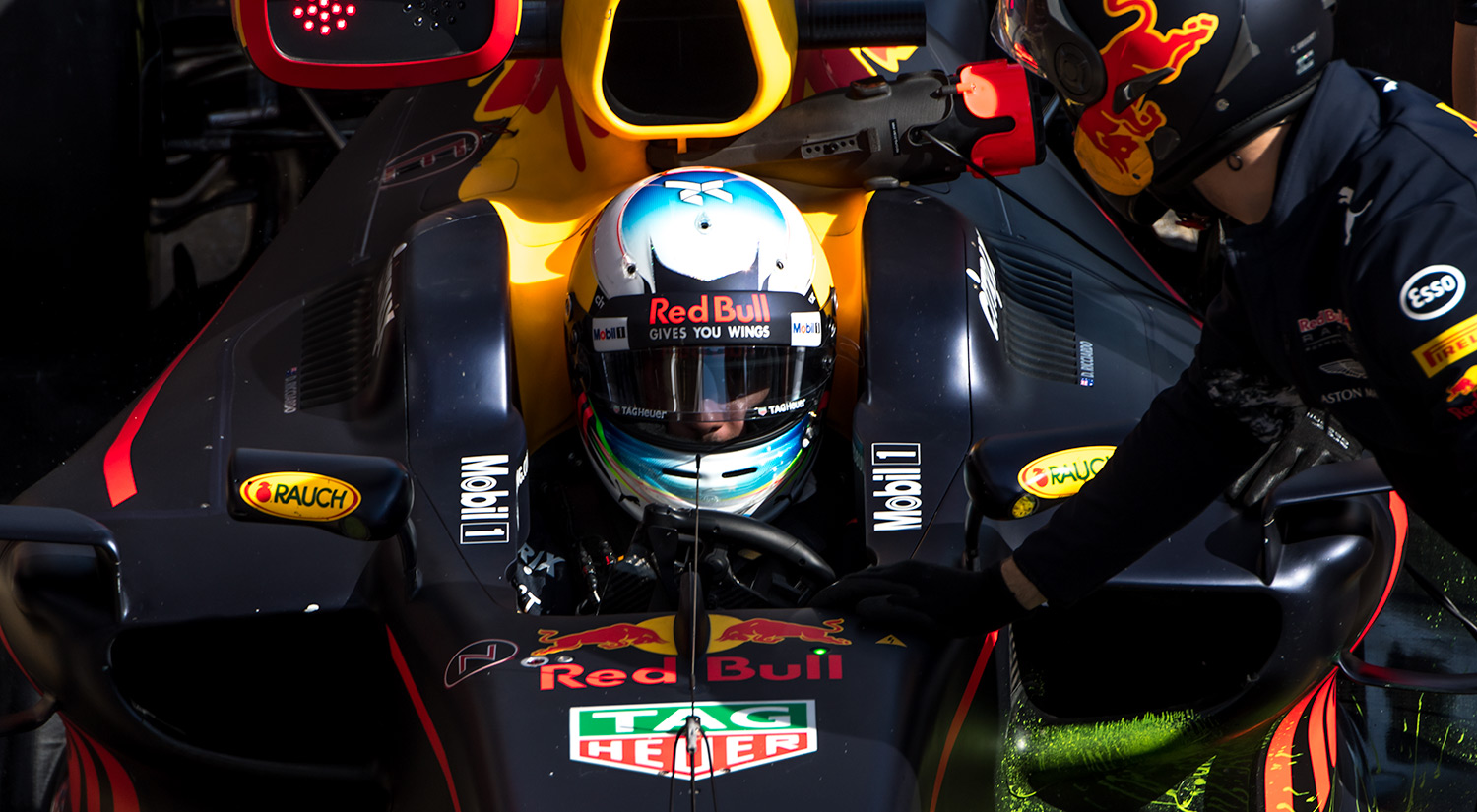 Daniel Ricciardo - Red Bull Racing, Winter Testing, Circuit de Catalunya,  2017