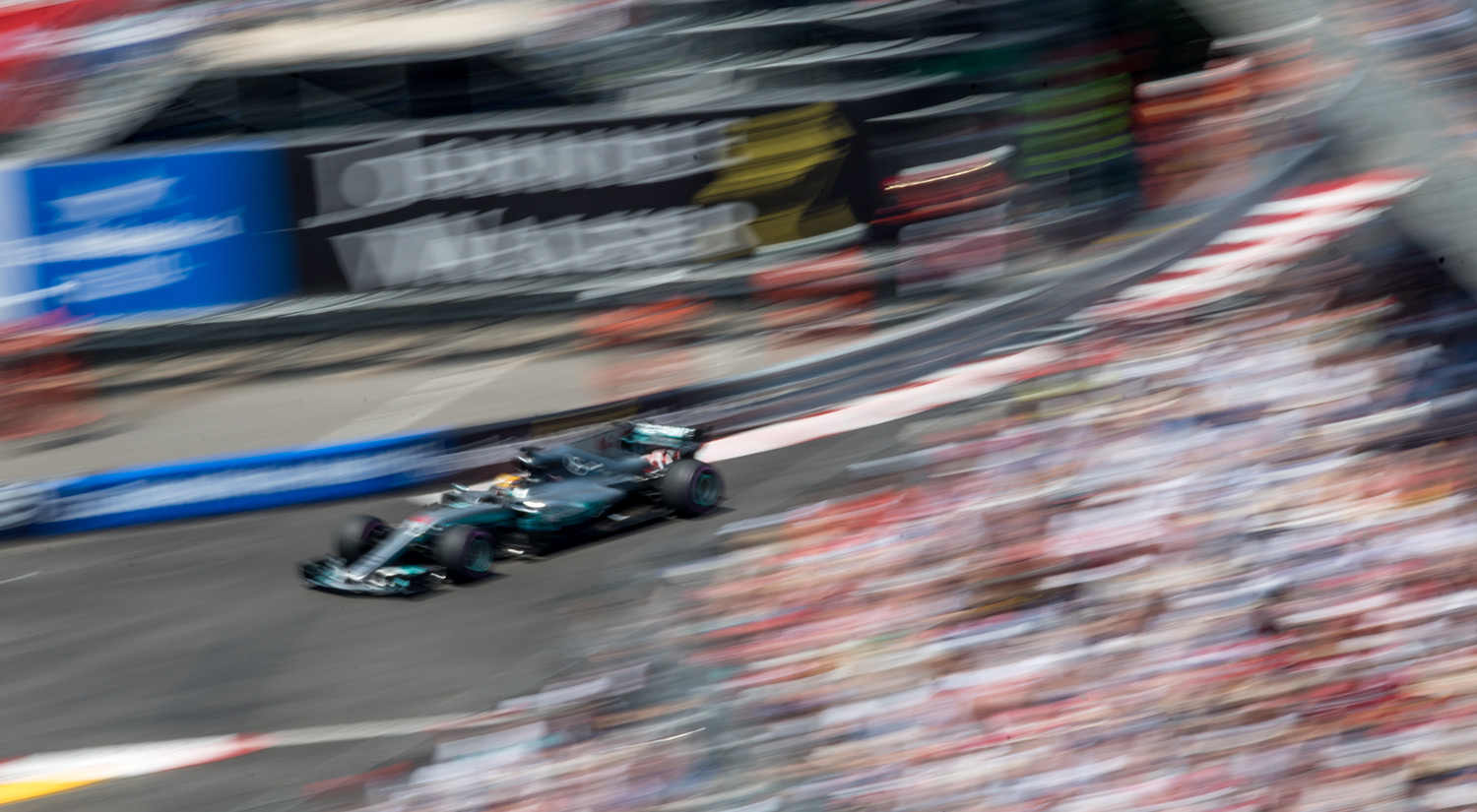Lewis Hamilton - Mercedes, Monaco, 2017