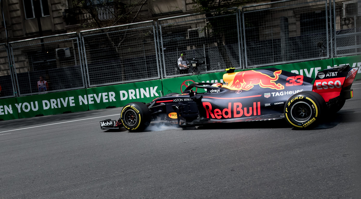 Max Verstappen - Red Bull Racing, Baku,  2018