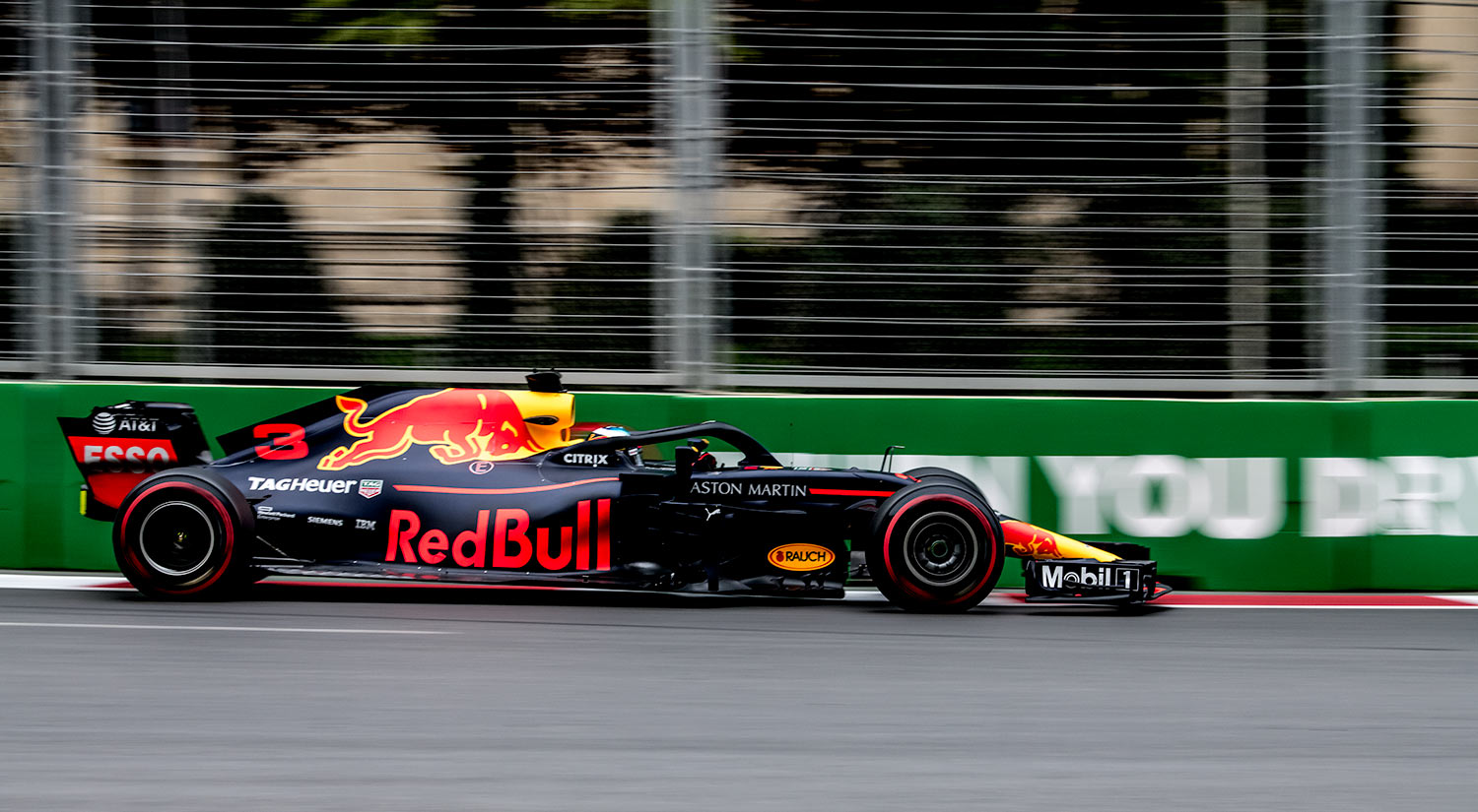 Daniel Ricciardo - Red Bull Racing, Baku,  2018