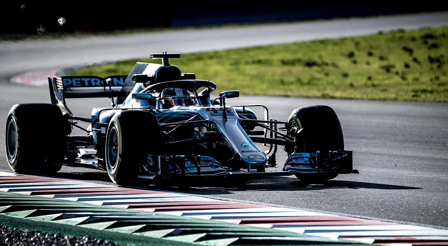 Lewis Hamilton - Mercedes, Winter Testing, Circuit de Catalunya,  2018