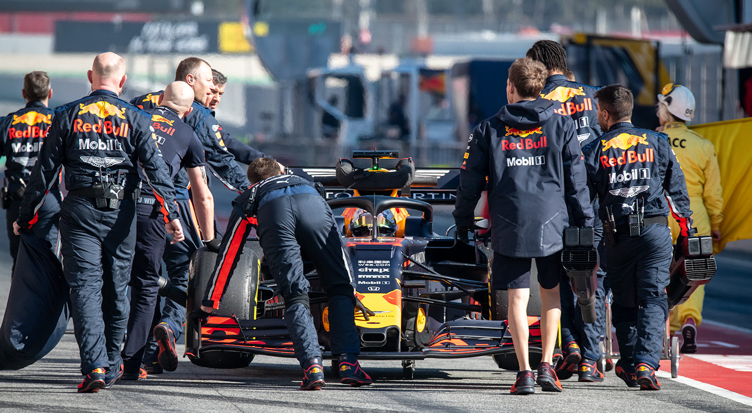 Max Verstappen - Red Bull Racing, Winter Testing, Circuit de Catalunya,  2019