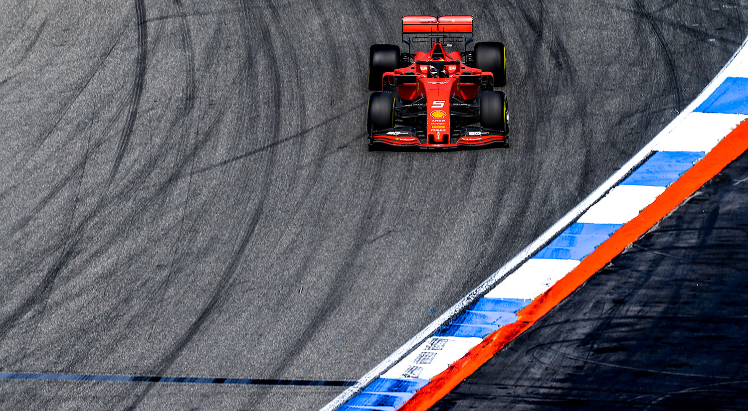Sebastian Vettel - Ferrari, German Grand Prix,  2019