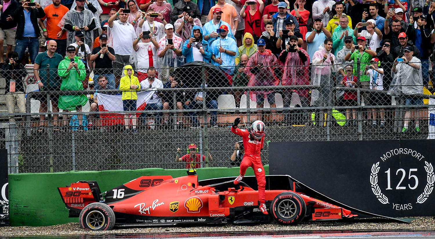Charles Leclerc - Ferrari, German Grand Prix,  2019