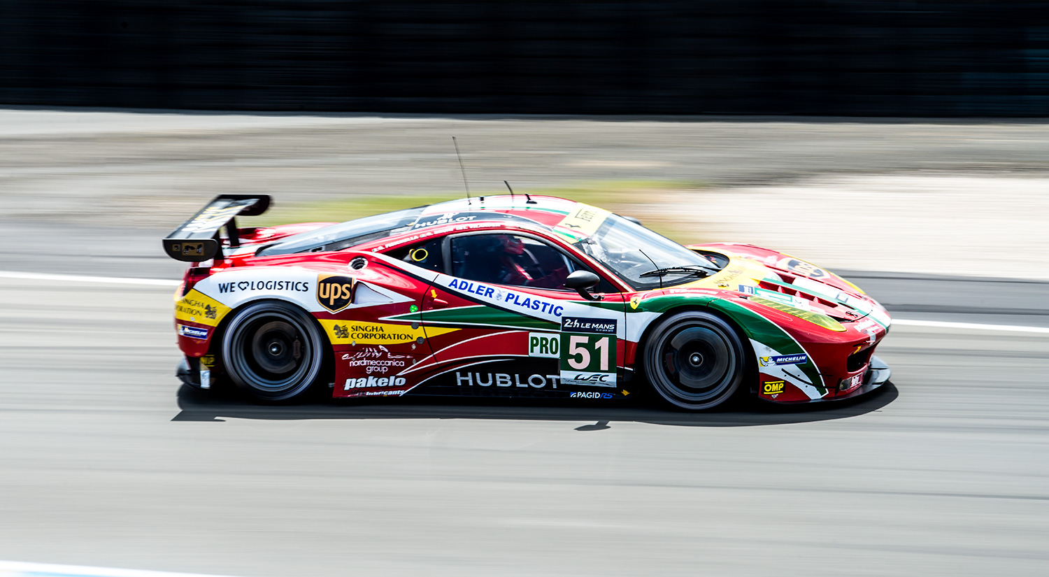 Gianmaria Bruni, Giancarlo Fisichella, Toni Vilander - No. 51 AF Corse Ferrari 458 Italia,  24 hrs of Le Mans, 2014