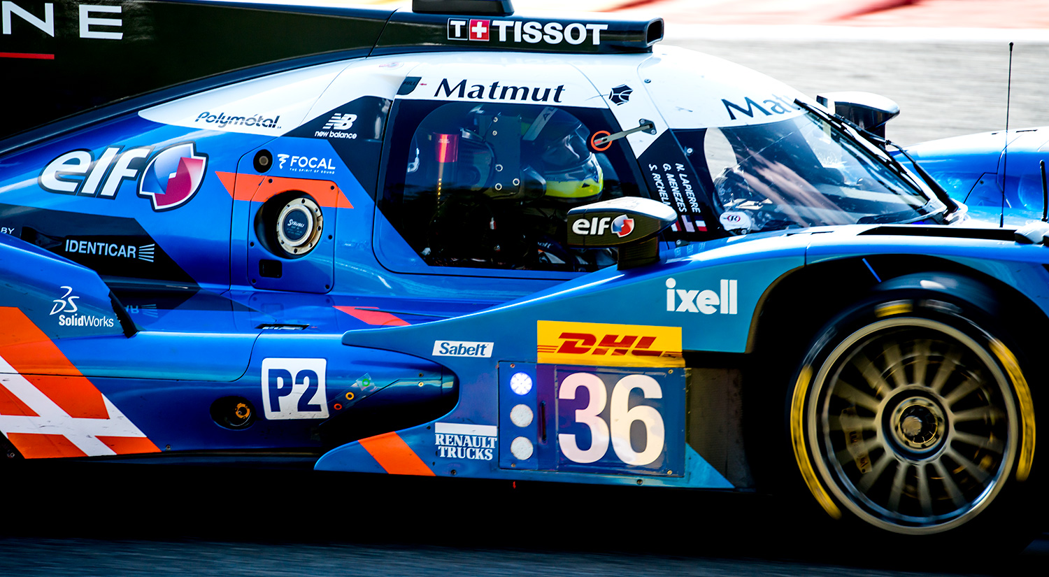 Nicolas Lapierre, Gustavo Menezes, Stéphane Richelmi - No. 36 Signatech Alpine,  6 Hours of Spa-Francorchamps, Belgium, 2016