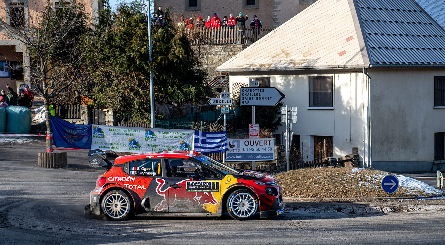 Sébastien Ogier & Julien Ingrassia - Citroën C3, Gap, France, 2019